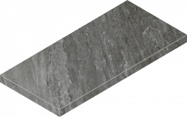 Ступень Italon Магма ГРАФИТ ГРИП 33x60 УГЛ.ЛЕВ