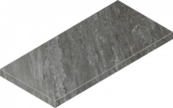 Ступень Italon Магма ГРАФИТ ГРИП 33x60 УГЛ.ЛЕВ