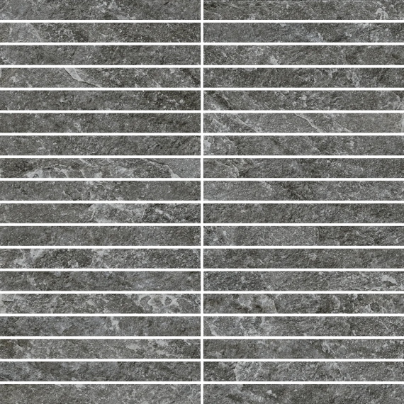 Керамогранит Italon Магма Графит Мозаика Стрип 30x30 610110001366