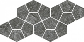 Плитка Italon Magma ГРАФИТ МОЗАИКА ПРИЗМ 20,5x41,3 620110000248