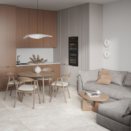 Керамогранит Мирабелло 6246-0112 45x45 светло-бежевый