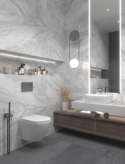 Керамогранит Staro Imperial Grey Carving Satin 60x120 УТ-00000660