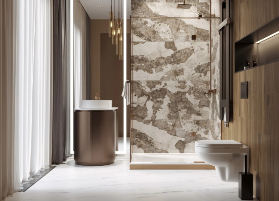 Керамогранит Kerranova Usadba Beige Lapp. 60x120 K-2601/LR/