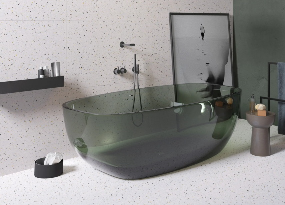 Керамогранит Kerranova Vetro White Matt. 60x120 K-340/MR