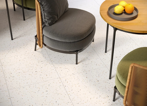 Керамогранит Kerranova Vetro White Matt. 60x60 K-340/MR