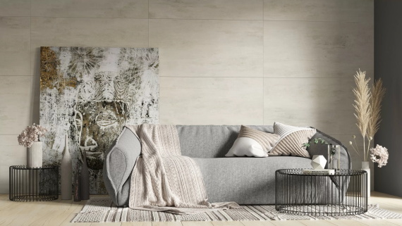 Керамогранит Kerranova Elevator Beige Matt. 60x120 K-2010/MR