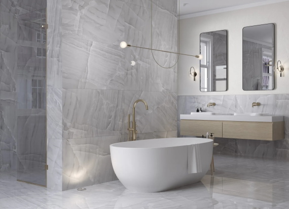 Керамогранит Kerranova Moroz I Solnce Grey Lapp. 60x120 K-2091/LR