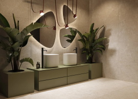 Керамогранит Kerranova Monochrom Beige Matt 60x120 K-2061/MR