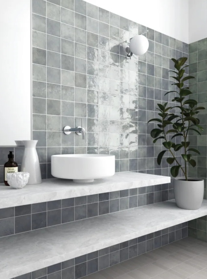 Керамогранит Equipe 31872 Verticale Moody Blue 10x10