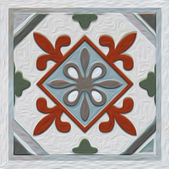 Керамогранит Simpolo Scs Brush Grey 19,8х19,8