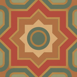 Керамогранит Simpolo Scs Mandala Gold 19,8х19,8