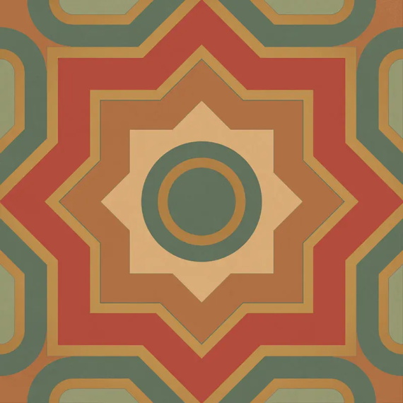 Керамогранит Simpolo Scs Mandala Gold 19,8х19,8