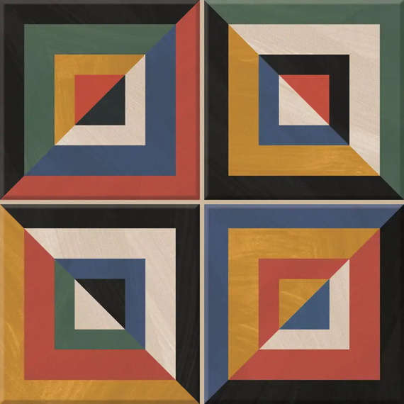 Керамогранит Simpolo Scs Mandala Red 19,8х19,8