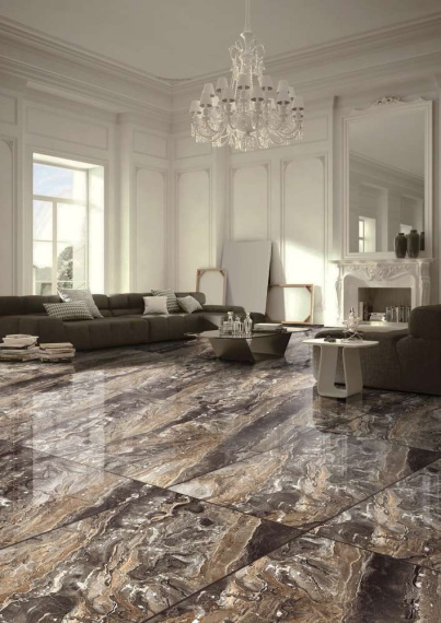 Керамогранит Eurotile Jupiter Black High Glossy 60x120 7930138702596 