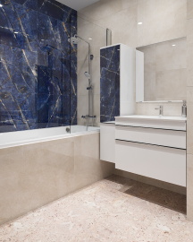 Керамогранит Artcer Casablanca Beige 6.5 mm POLI 120x60