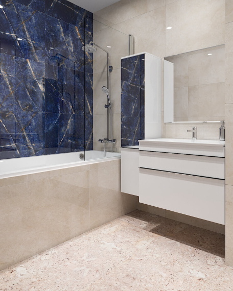 Керамогранит Artcer Casablanca Beige 6.5 mm POLI 120x60