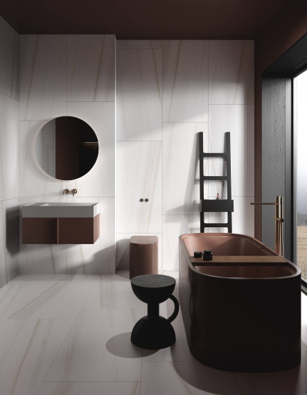 Керамогранит Artcer Bianco Lasa 9 mm MATT 120x60