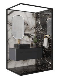 Керамогранит Artcer Bianco Lasa 9 mm POLI 120x60