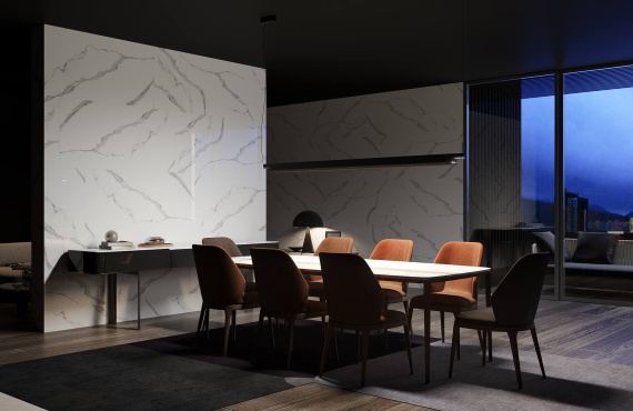 Керамогранит Artcer Carrara White 9 mm MATT 120x60