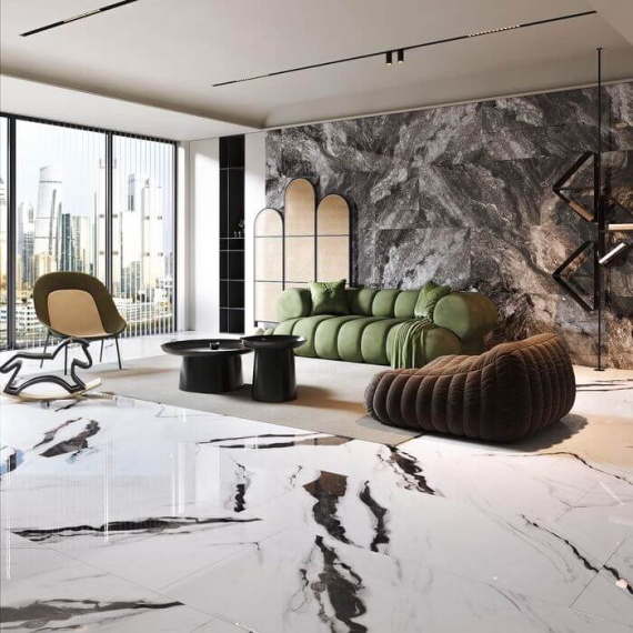 Керамогранит Artcer Merci Grey 9 mm POLI 120x60