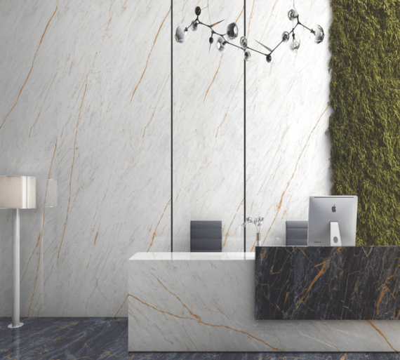 Керамогранит Artcer Nero White 9 mm POLI 120x60