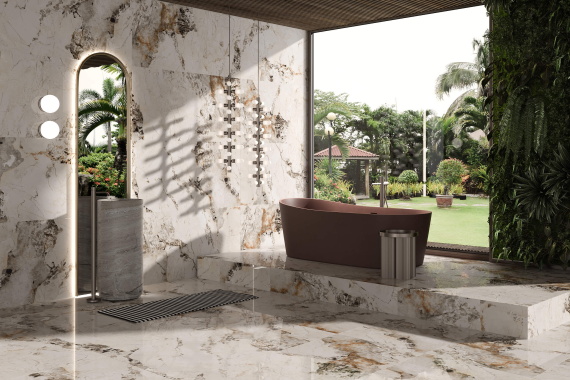 Керамогранит Artcer Pandora White 9 mm MATT 120x60