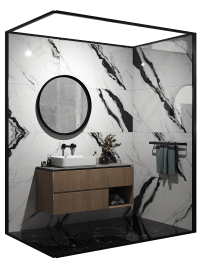 Керамогранит Artcer Pandora White 9 mm POLI 120x60