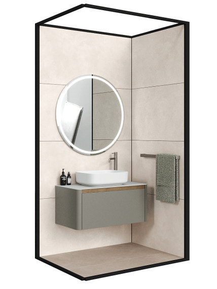 Керамогранит Artcer Azure Crema 5.5 mm MATT 120x60