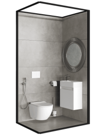 Керамогранит Artcer Azure Smoke 5.5 mm MATT 120x60