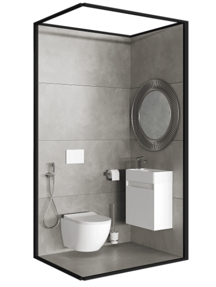 Керамогранит Artcer Azure Smoke 5.5 mm MATT 120x60