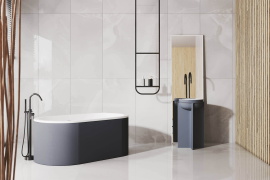 Керамогранит Artcer White 6.5 mm POLI 120x60