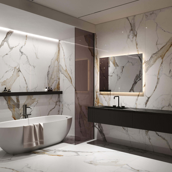 Керамогранит Artcer Calacatta Belisimo POLI 180x120