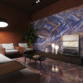 Керамогранит Artcer Clinker Blue POLI 120x60