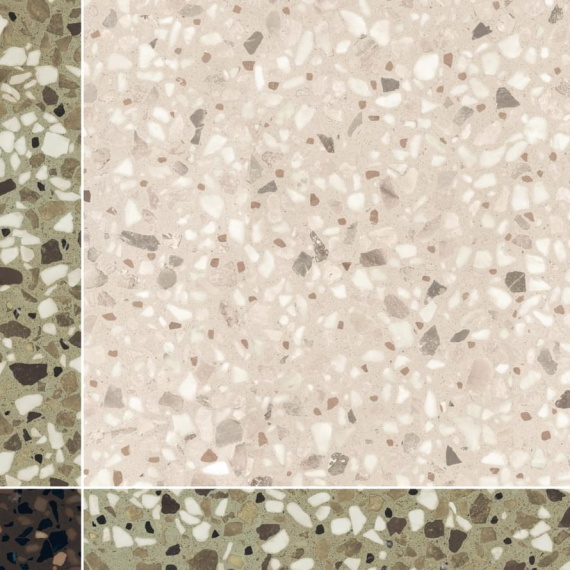 Керамогранит 41zero42 Chicco 4101292 Mosaic Regolo G/V/C 34,5x34,5