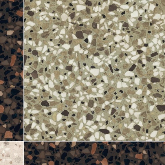 Керамогранит 41zero42 Chicco 4101290 Mosaic Regolo V/C/G 34,5x34,5