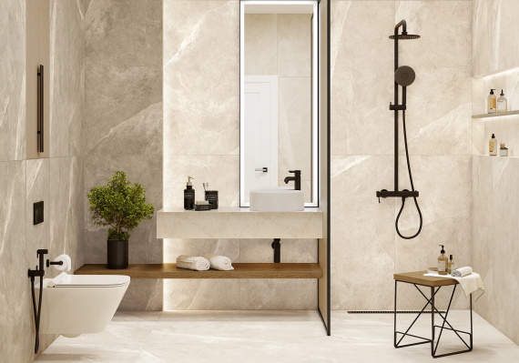 Керамогранит Alma Ceramica Basalto 60x120 GFU60120BST04R