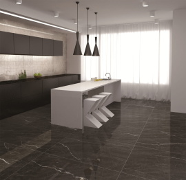 Керамогранит Belgium Black gloss M126P806A 600x1200