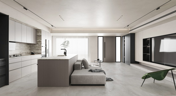 Керамогранит Mirage Light Grey RFM189H921A 900x1800