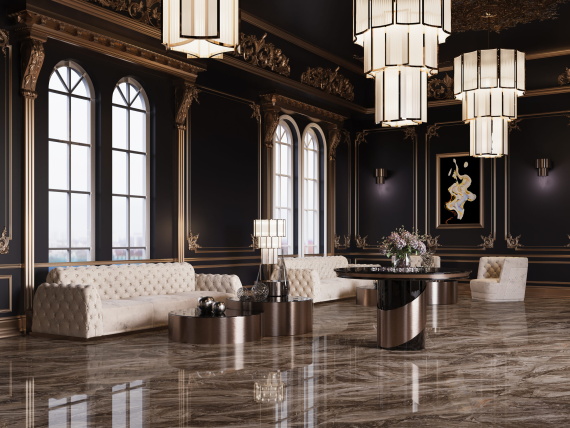 Керамогранит Venetian Brown RD157P066A 750x1500