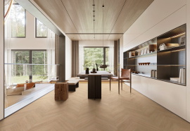 Керамогранит Wooden Medium Brown RSW126014-H 600x1200