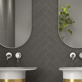 Керамогранит Motto N100028 Левелс Димгрей Матовый (Levels Dimgrey Matt) 6x25