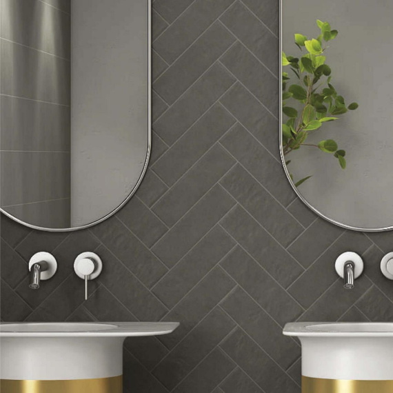 Керамогранит Motto N100028 Левелс Димгрей Матовый (Levels Dimgrey Matt) 6x25