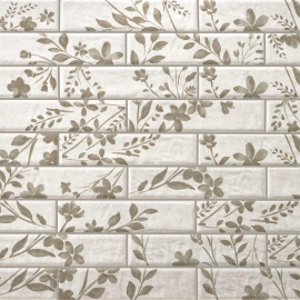 Керамогранит Motto N100049 Левелс Бланк Декор 1 Матовый (Levels Blanc Decor 1 Matt) 6x25