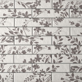 Керамогранит Motto N100052 Левелс Димгрей Декор 1 Матовый (Levels Dimgrey Decor 1 Matt) 6x25