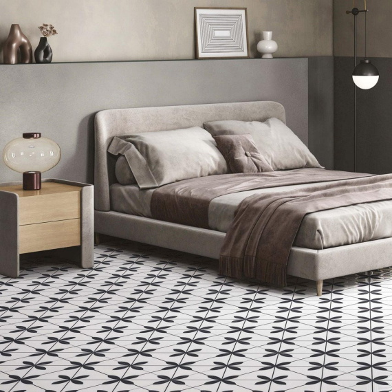 Керамогранит Motto N100071 Левелс Бк Декор 1 (Levels Bk Decor 1) 20x20