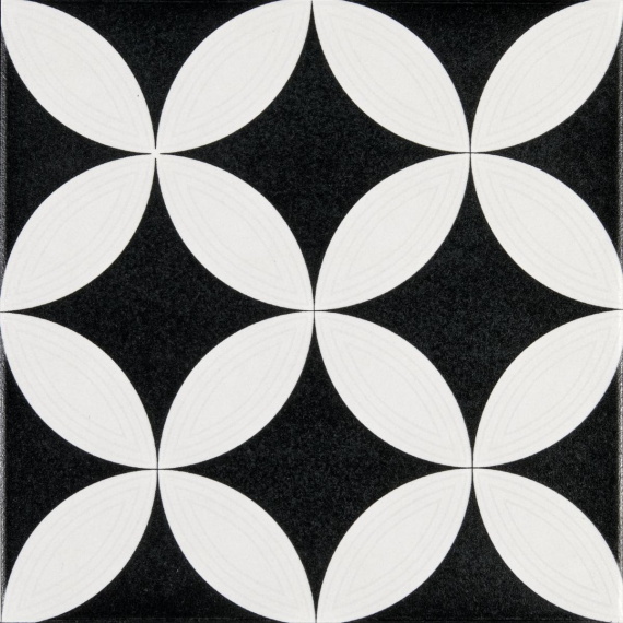 Керамогранит Motto N100072 Левелс Бк Декор 19 (Levels Bk Decor 19) 20x20