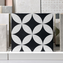 Керамогранит Motto N100072 Левелс Бк Декор 19 (Levels Bk Decor 19) 20x20