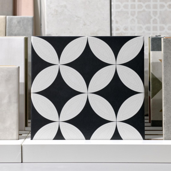 Керамогранит Motto N100072 Левелс Бк Декор 19 (Levels Bk Decor 19) 20x20