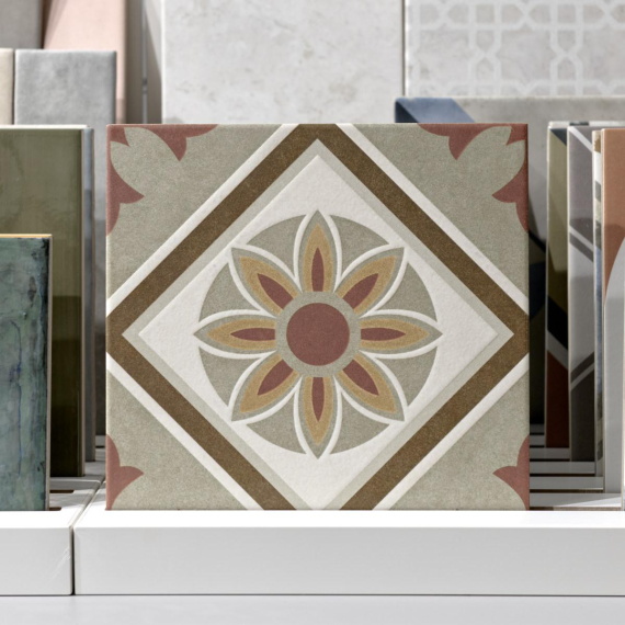 Керамогранит Motto N100077 Левелс Sand Decor 1038 (Levels Sand Decor 1038) 20x20