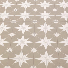 Керамогранит Motto N100079 Левелс Бланк Декор 1021 (Levels Blanc Decor 1021) 20x20